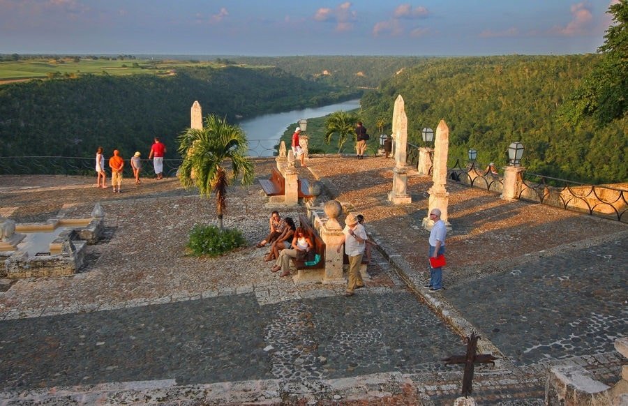 Altos de Chavon at sunset