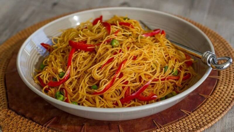 Traditional Thai lunch for tourists Thai lunch