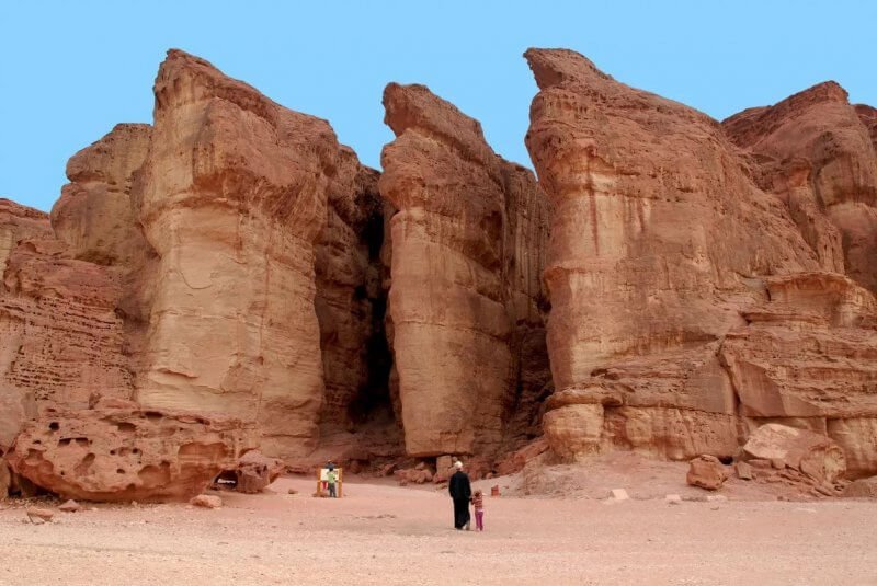 Solomon's Pillars in Timna National Park, Eilat Solomon's Pillars in Timna National Park