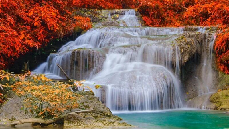 Autumn Waterfall