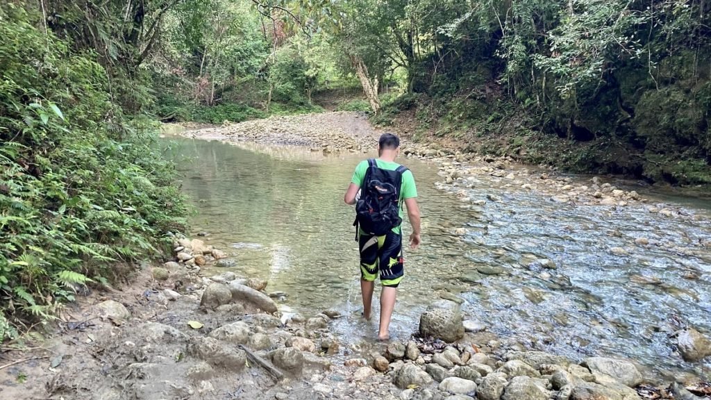 ford on the way to the waterfall