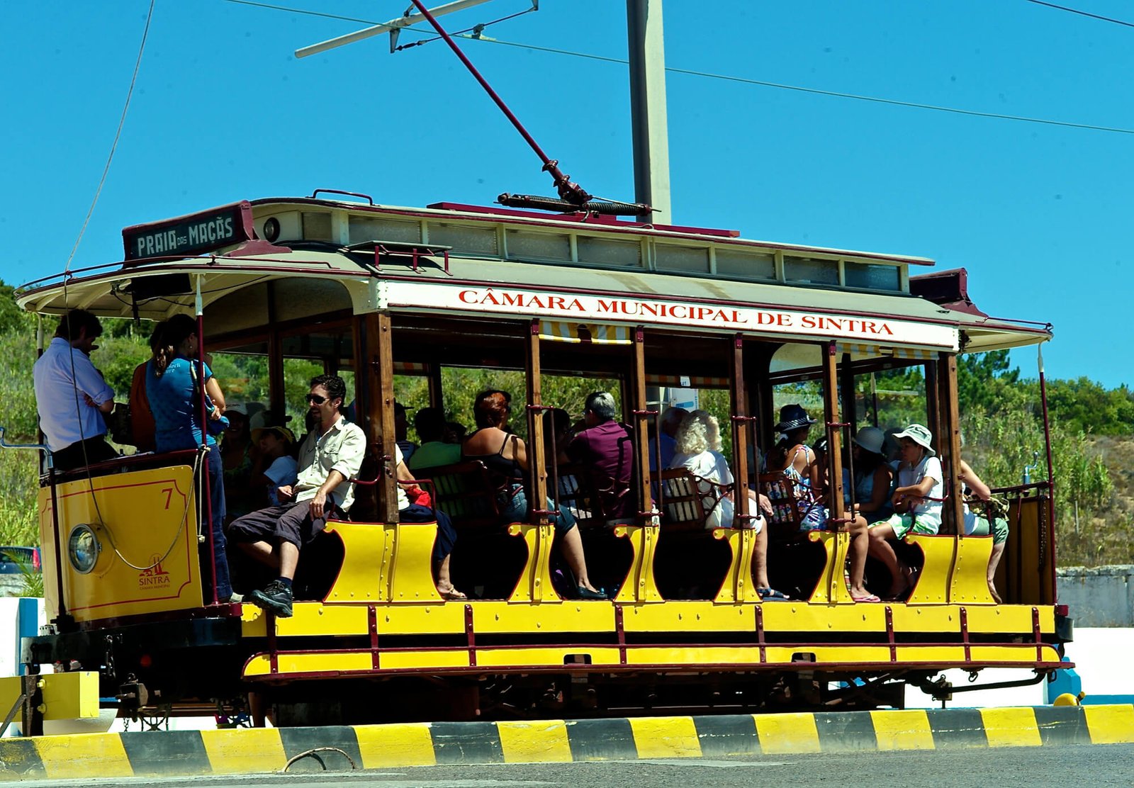 From Sintra by vintage tram to Praia das Masas Vintage tram to Praia das Masas beach from Sintra