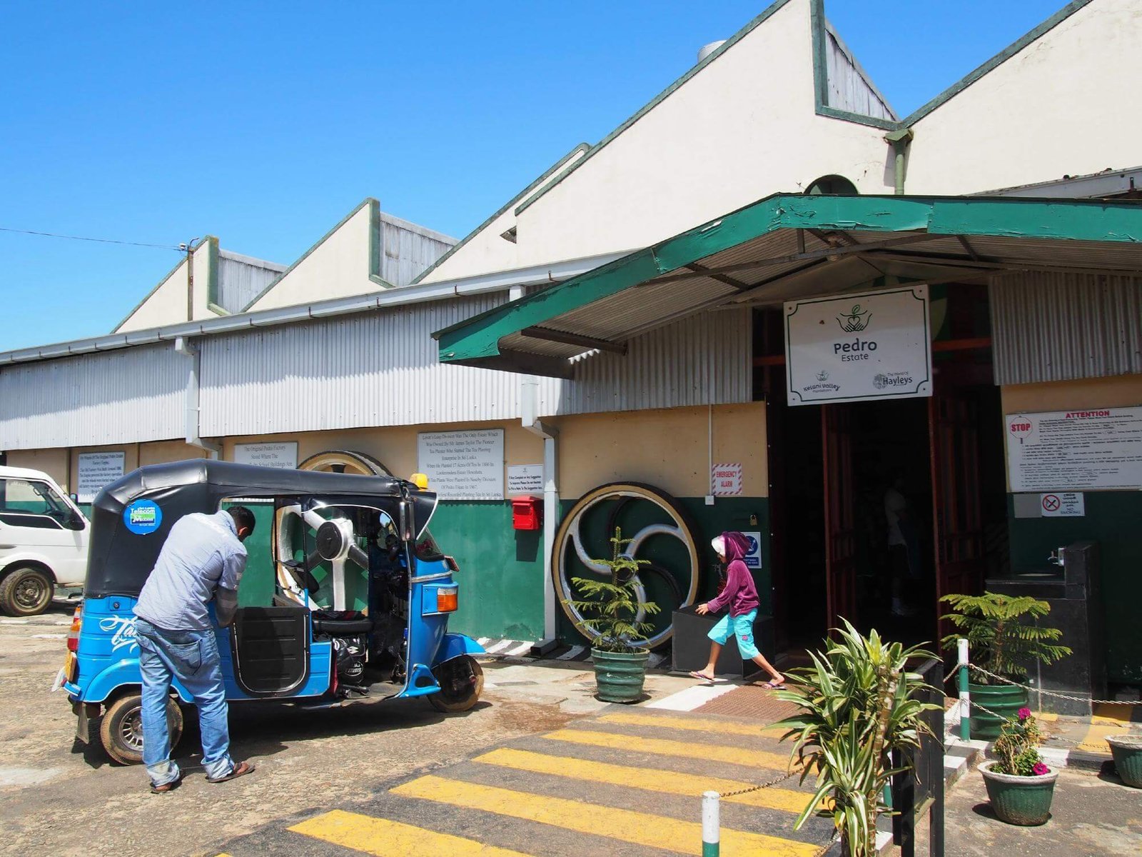 Pedro Tea Factory near Nuwara Eliya Factory "Pedro" (Pedro Tea Factory)