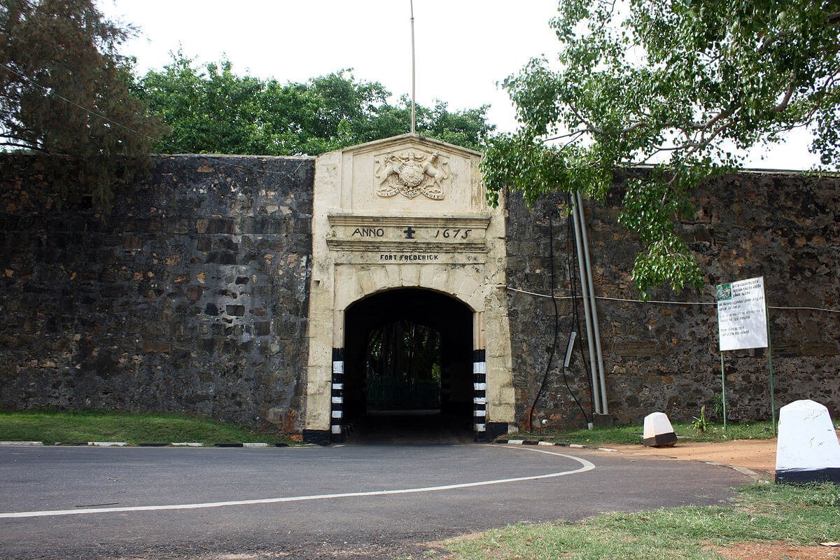 Fort Frederick in Trincomalee Fort Frederick
