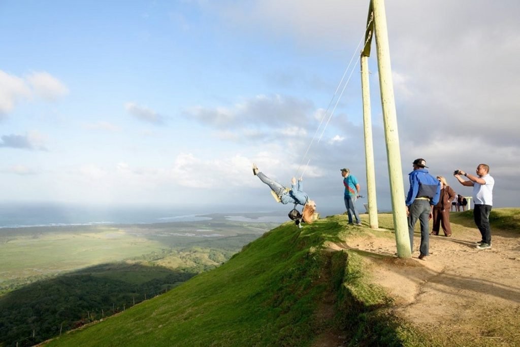sky swing of the dominican republic
