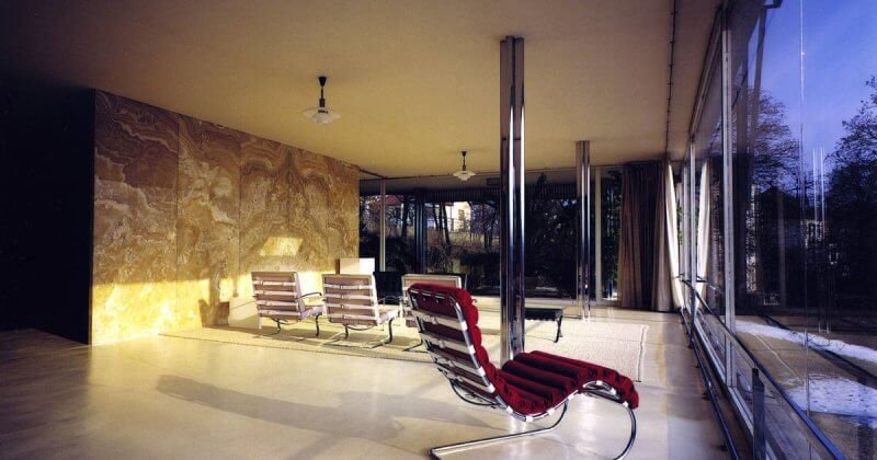 Tugendhat Villa inside in Brno, Czech Republic Tugendhat Villa inside