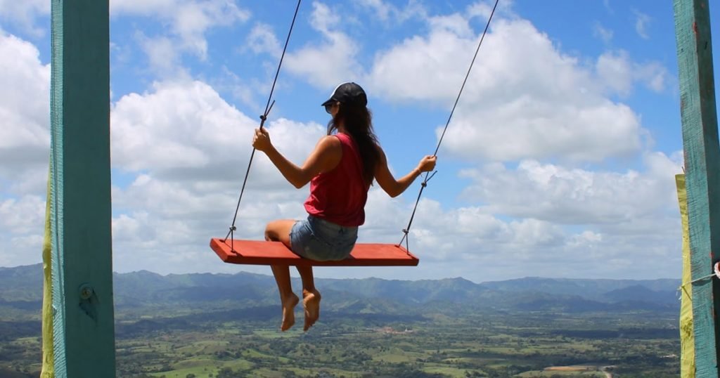 sky swing near punta cana