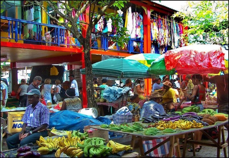 S. Clark Market, Victoria, Seychelles Central Market