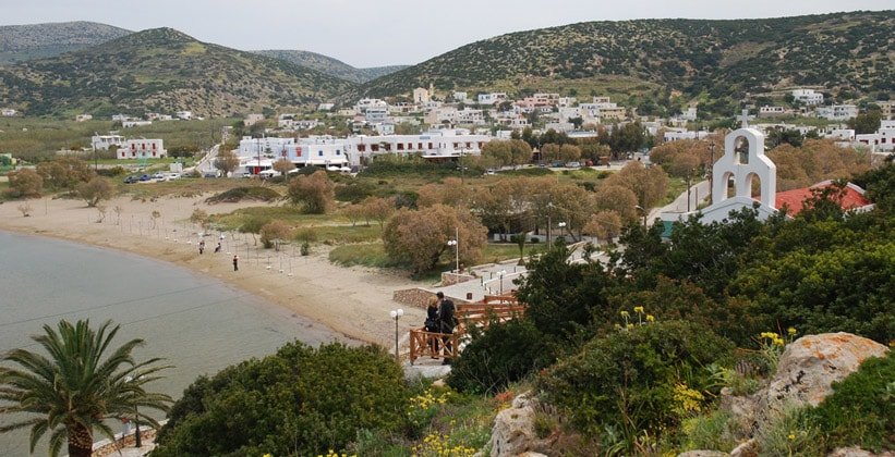Galissas village on the island of Syros Galissas village on the island of Syros