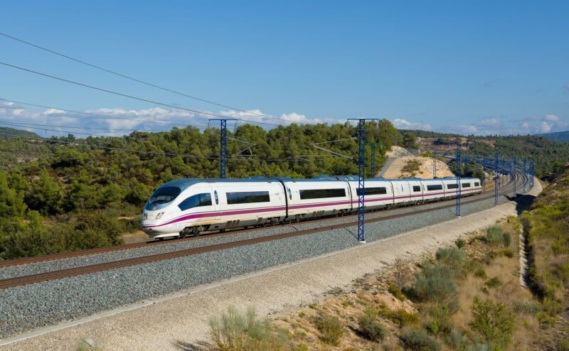 Train in Catalonia, Spain Train in Catalonia