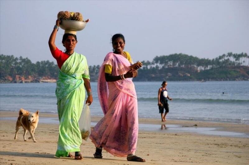 Residents of Benaulim