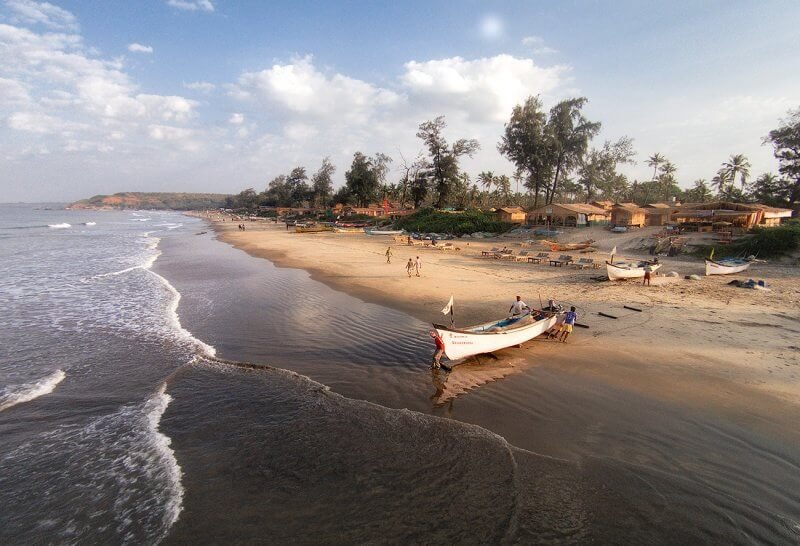 Arambol Beach View, Goa Arambol Beach view
