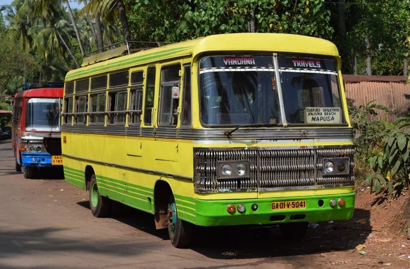Bus in India, Goa Bus in India