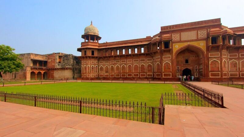 Red Fort Territory in Agra, India Red Fort territory in Agra
