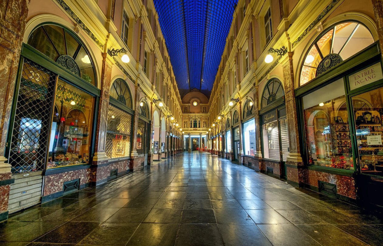Photo of the Royal Gallery of Saint Hubert in Brussels Royal Galleries of Saint Hubert