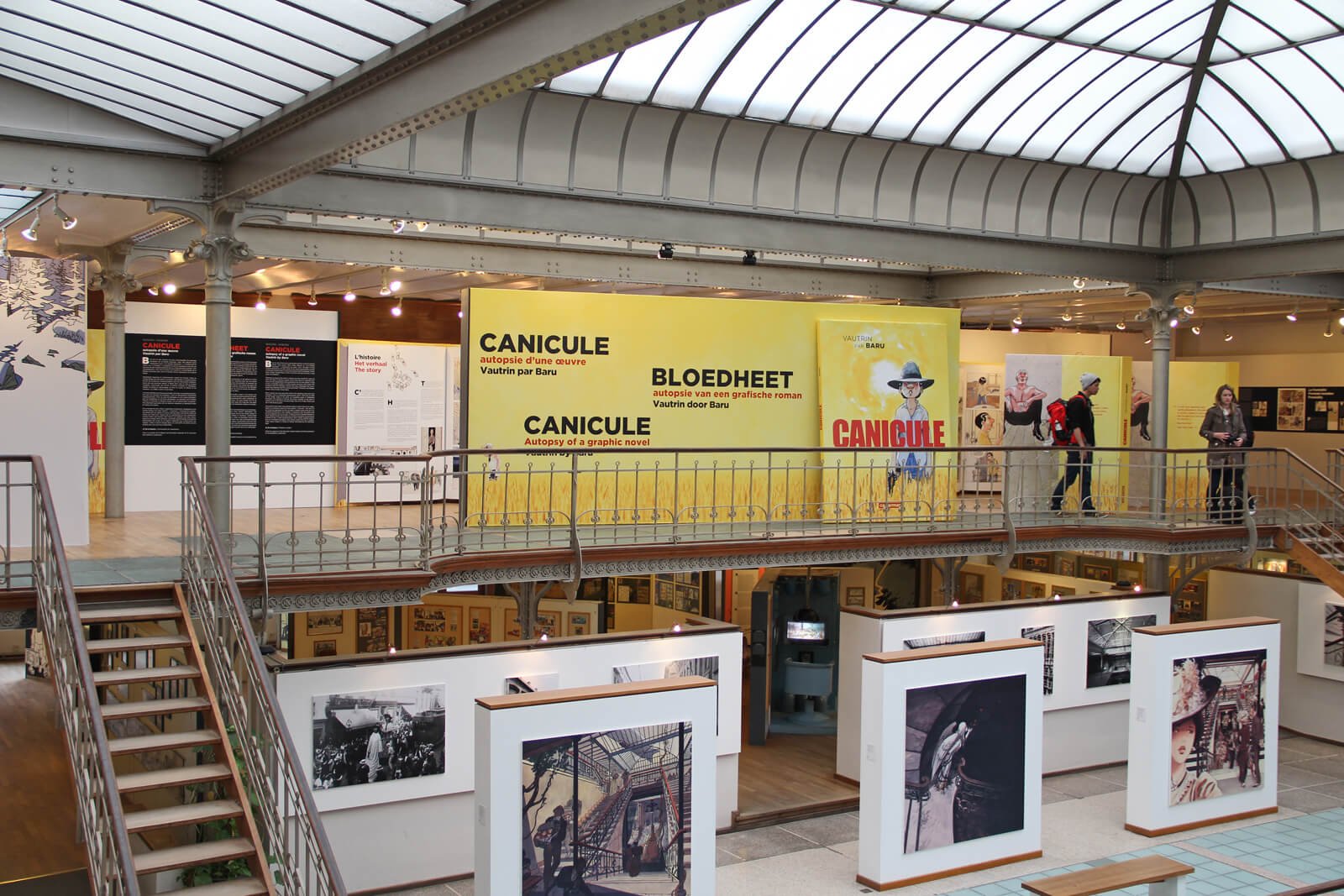 At the Comics Museum in Brussels