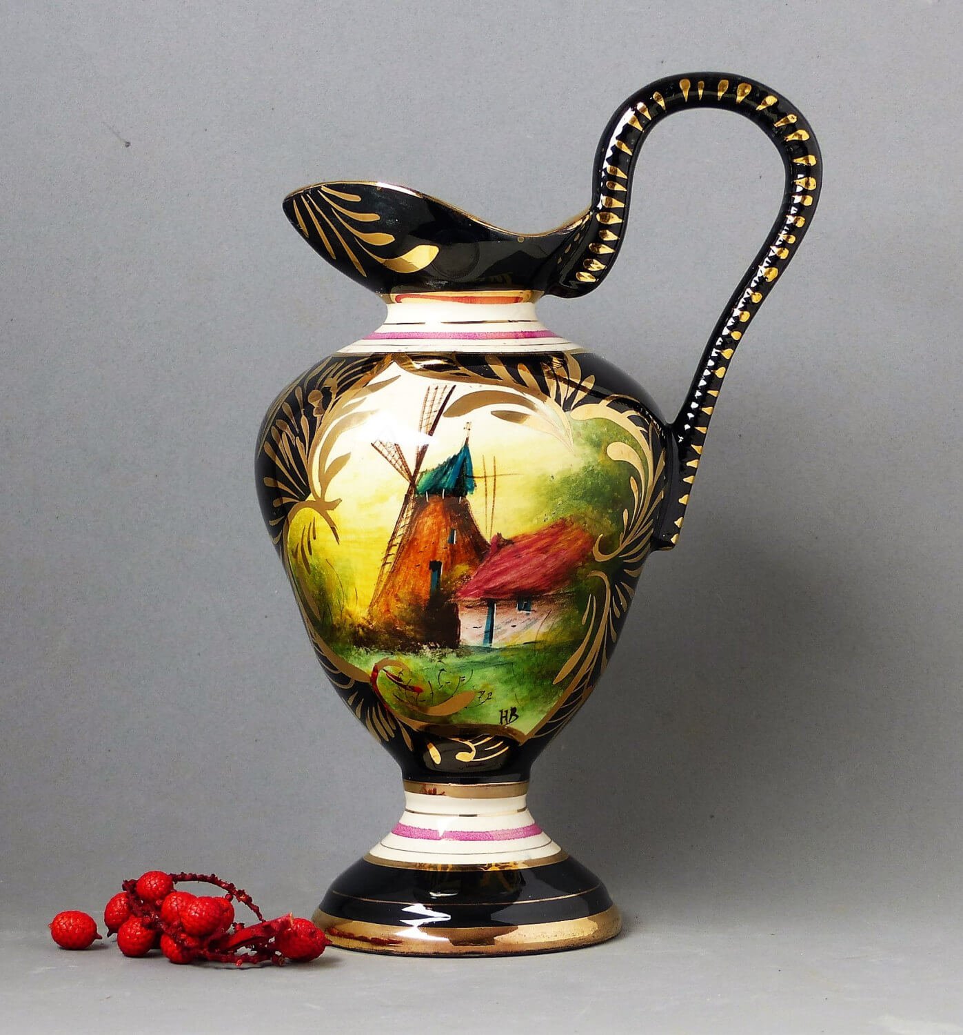 Photo of a vintage Belgian vase Vintage Belgian Vase