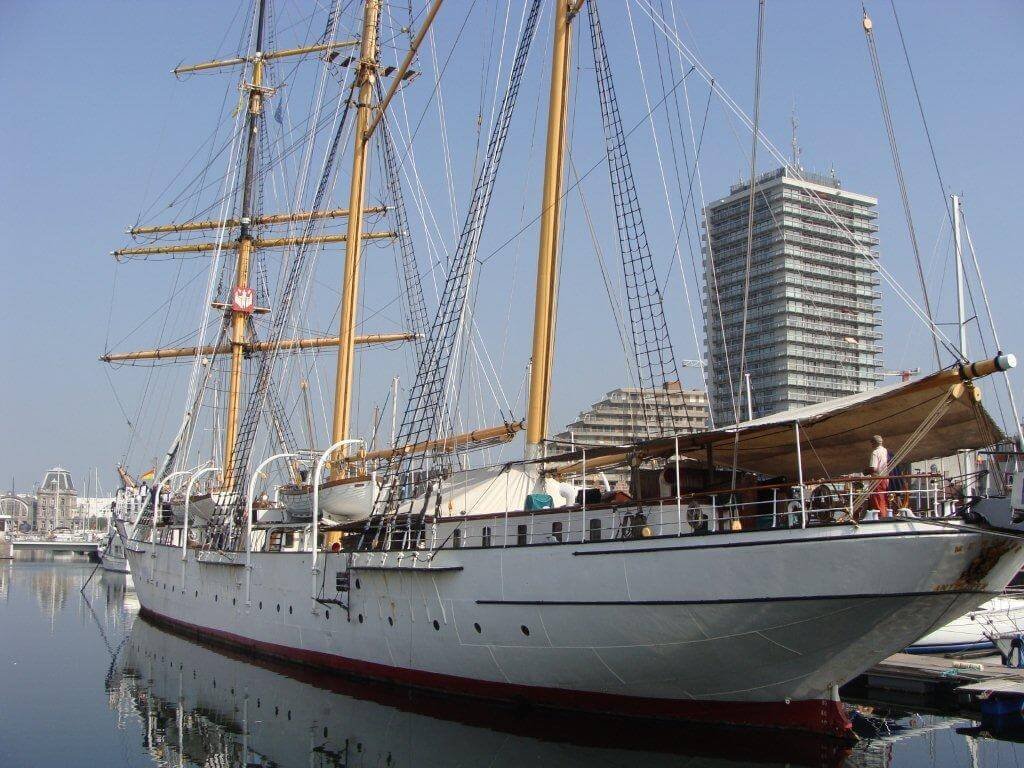 Three-masted sailboat Mercator Mercator Sailboat