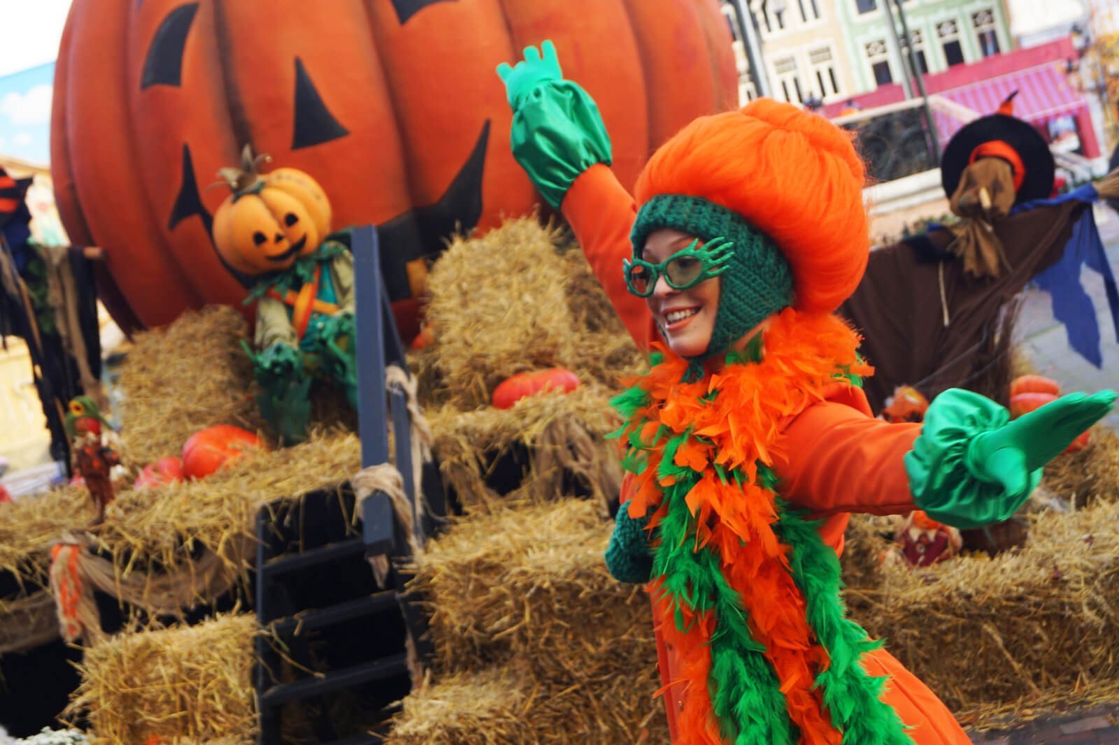 Halloween photo at Plopsa Indoor Park On halloween at Plopsa Indoor Park