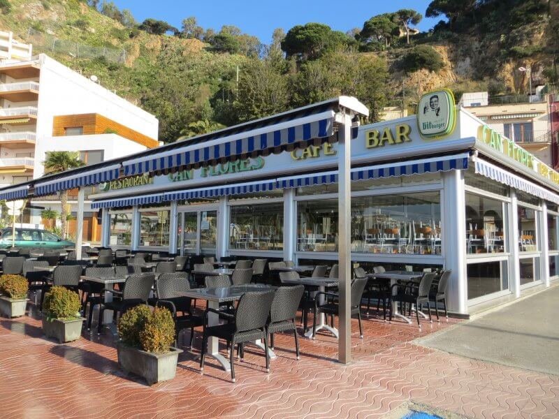 Cafe in Blanes