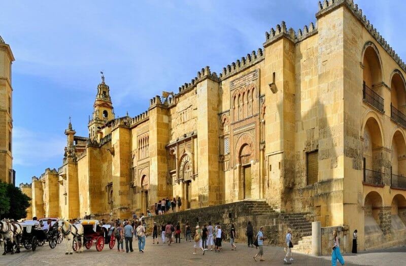 The Walls of the Mezquita in Cordoba