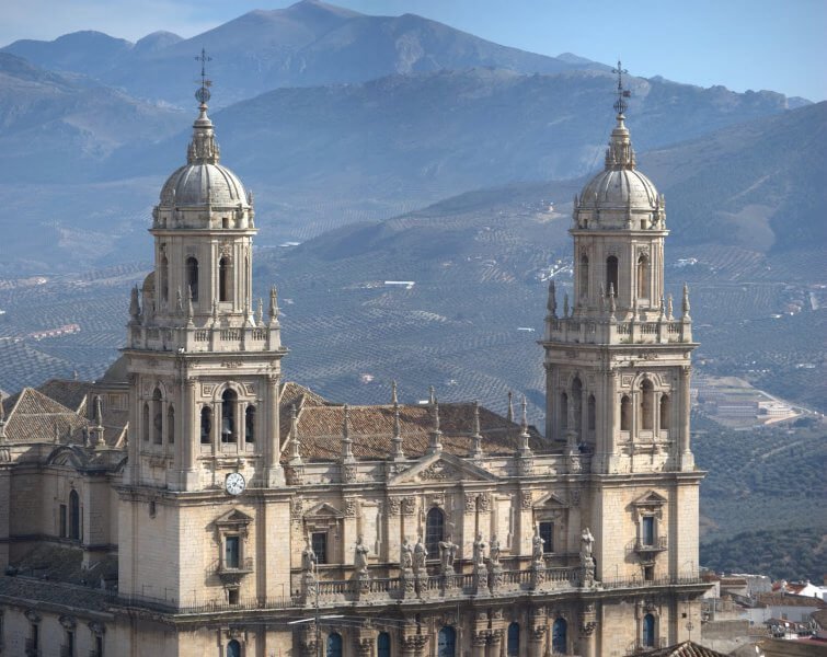 The Cathedral of Jaén in Andalusia The Cathedral