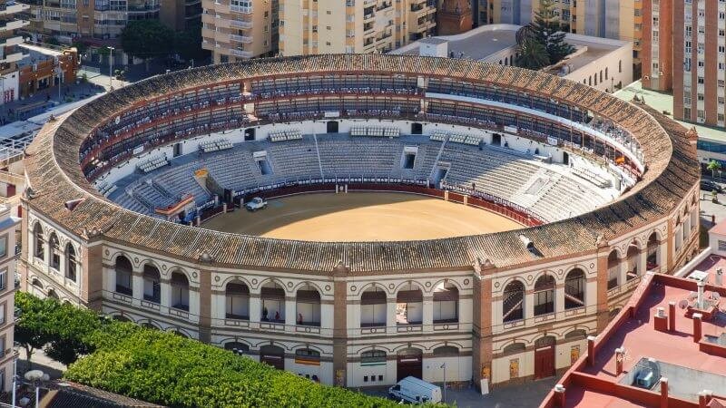 Bullring in Ronda, Spain Bullfighting arena