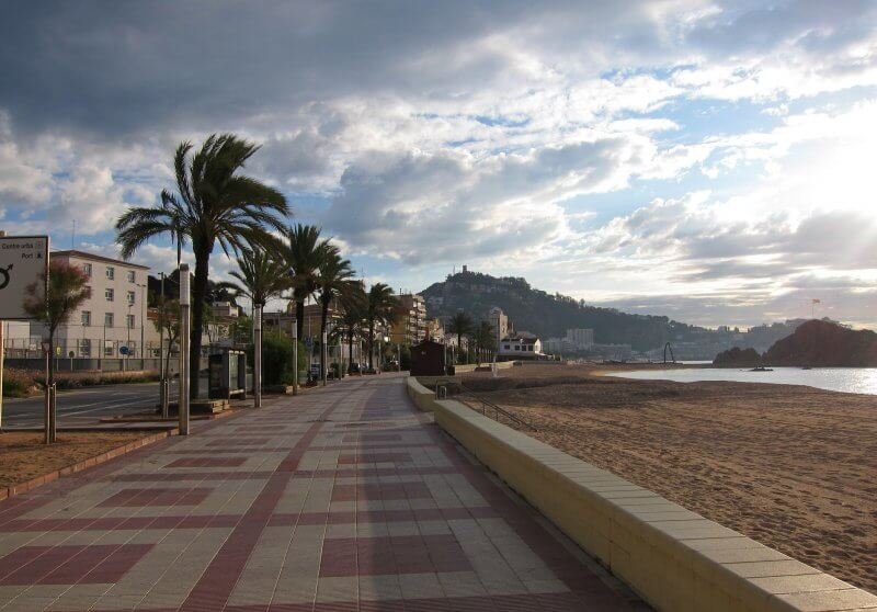 Waterfront in Blanes