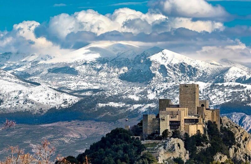 View from the observation deck in the city of Haen View from the observation deck