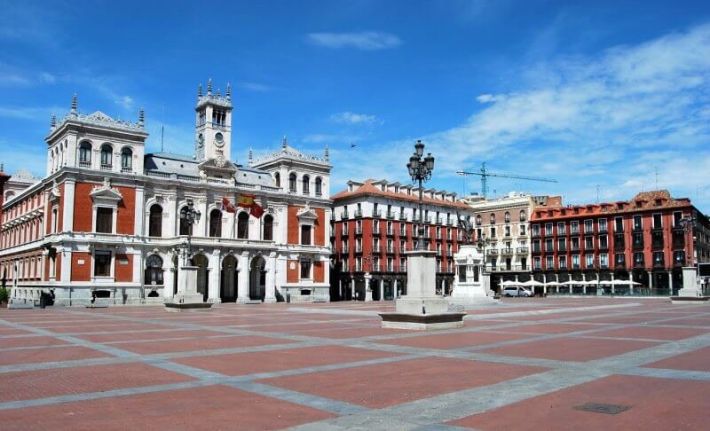The main square in Valladolid, Spain Main Square of Valladolid