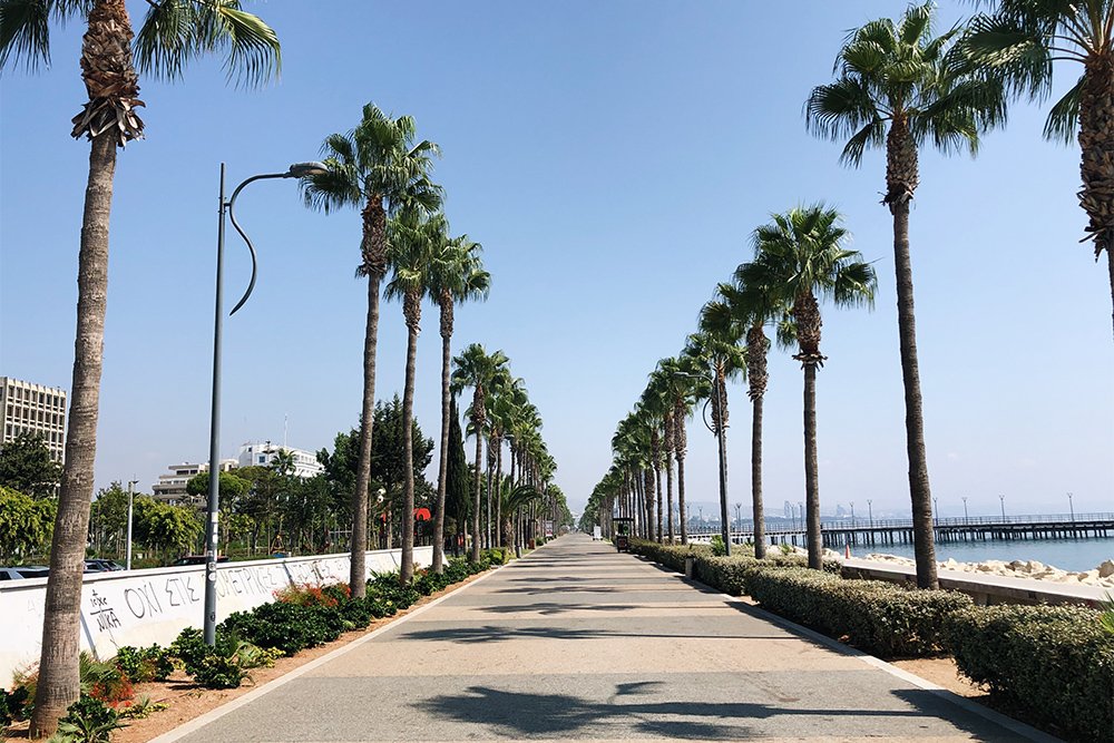 It's crowded in the evenings