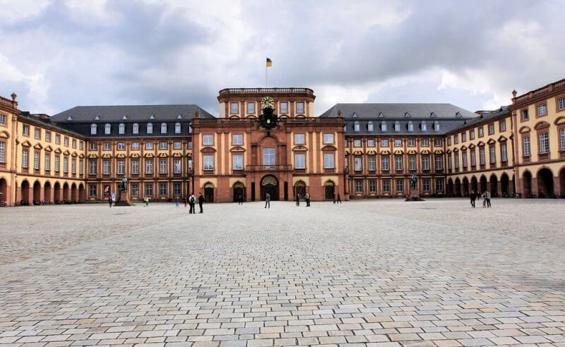 The Mannheim Palace in Mannheim Mannheim Palace