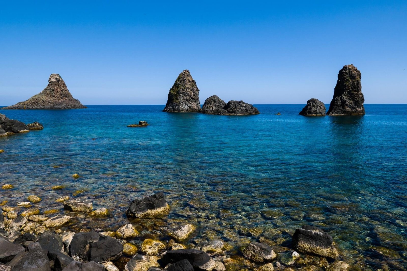 Aci Castello Beach, Sicily