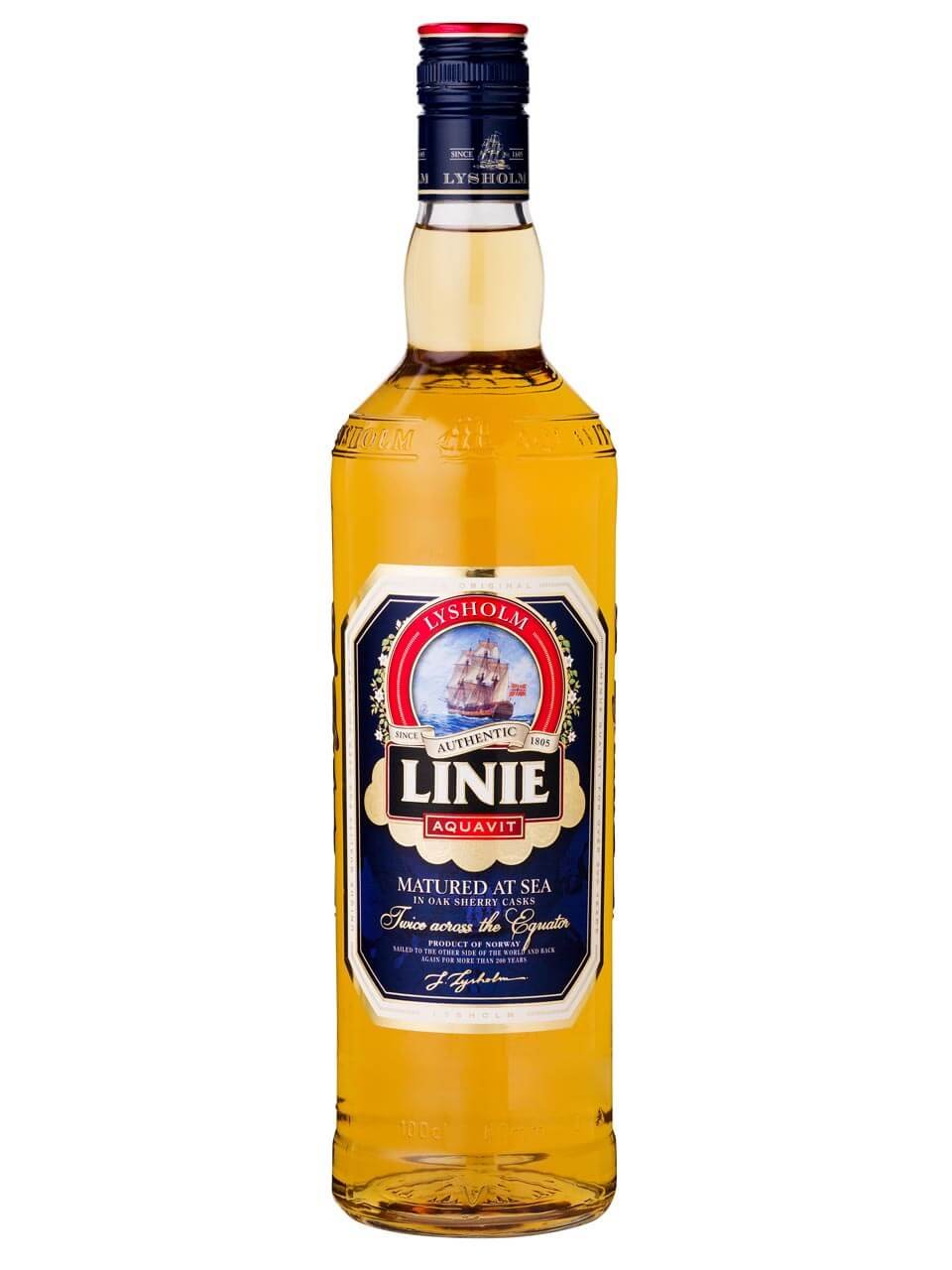 Norway's national drink Linie Aquavit Aquavit alcoholic drink