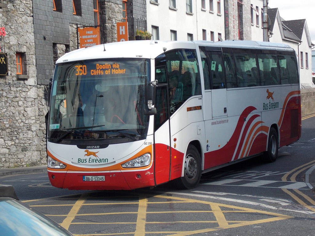 Photo of bus number 350 to Cliffs Of Moher Bus number 350
