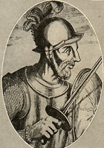 The Navigator Alonso de Ojeda The island's discoverer is Alonso de Jérez.