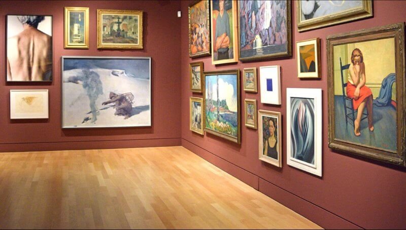 Art Gallery in Hamilton, Canada Paintings at the Hamilton Art Gallery