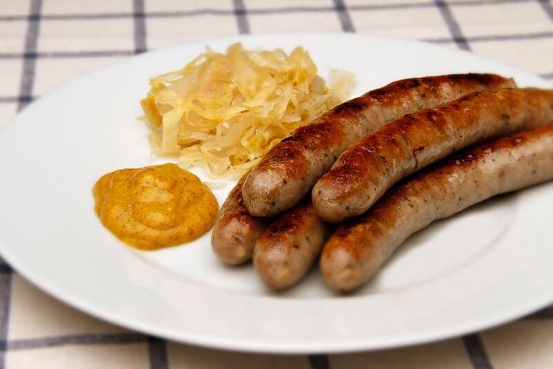Bratwurst sausages