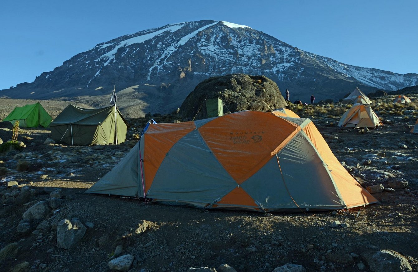 Photo of a tourist camp in Tanzania Camping trips in Tanzania