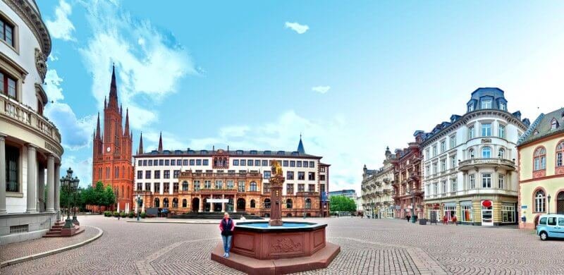 Palace Square, Wiesbaden, Germany Palace Square, Wiesbaden