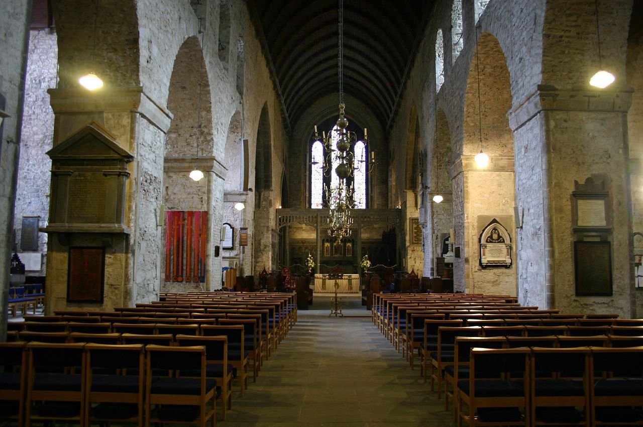 Interior photos of Saint Mary's Cathedral Interior of St. Mary's Cathedral