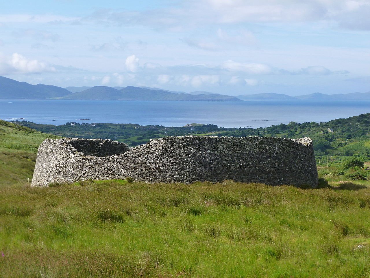 An-Shteg Fort in the village of Snim