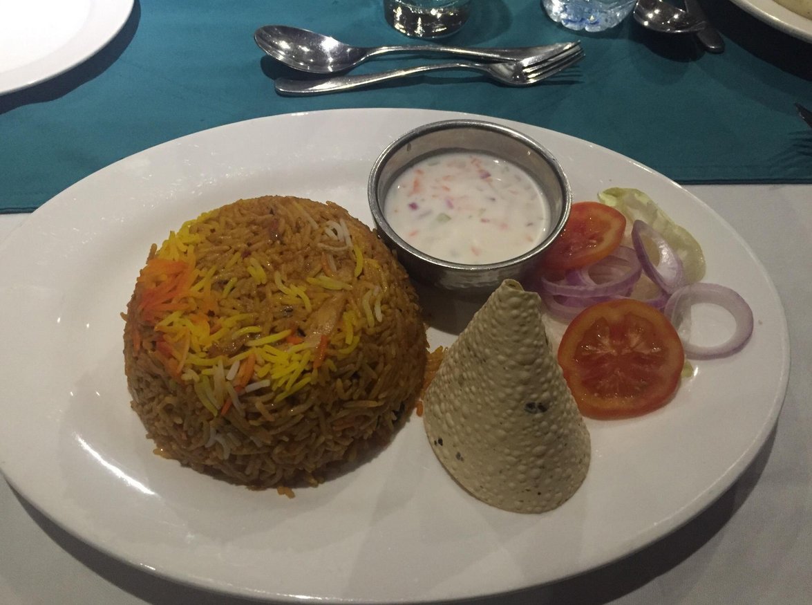 Photo of a dinner at Terrace Restaurant at Maru Maru, Stone Town Dinner at the Terrace Restaurant at Maru Maru