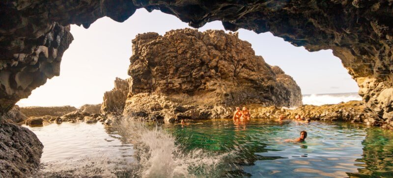 Natural pools of Charko Azul