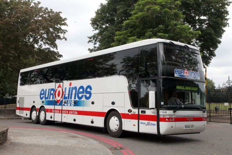 Eurolines bus, Aachen Eurolines bus