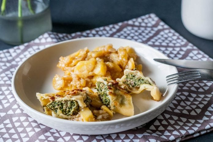 Maultaschen Dumplings, Germany Maultaschen dumplings