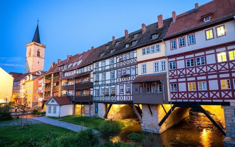 Merchant's Bridge, Erfurt Merchant's Bridge