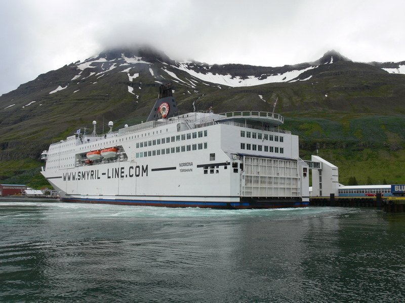 Photo of a ferry to the Faroe Islands Faroe Islands Ferry