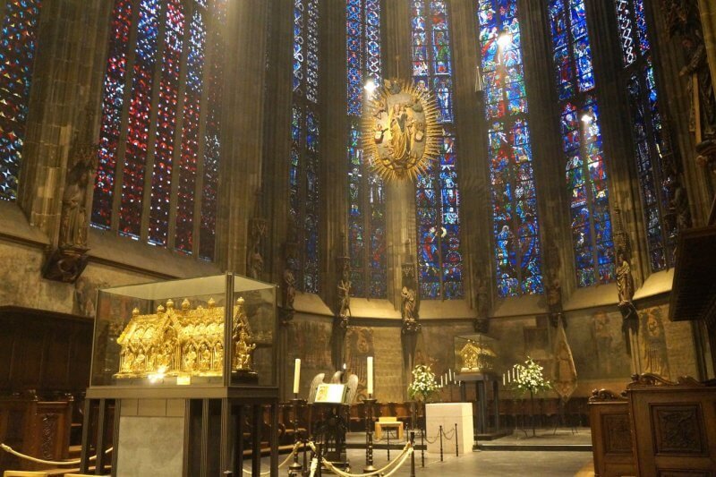 The Treasury of Charlemagne at Aachen Cathedral, Germany The Treasury of Charlemagne at Aachen Cathedral