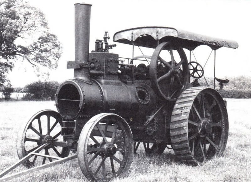 The first tractor in Mannheim, Germany The first tractor in Mannheim